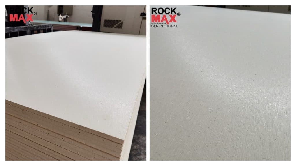 Sanded mgo board for Hpl Pvc melamine paper laminate -Rockmax